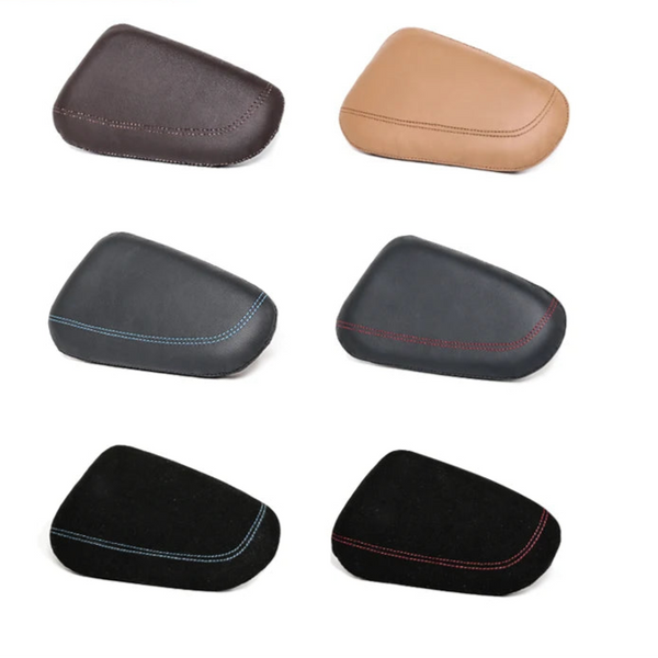 Genuine Leather Car Knee Pad – Leg Rest Cushion Pillow