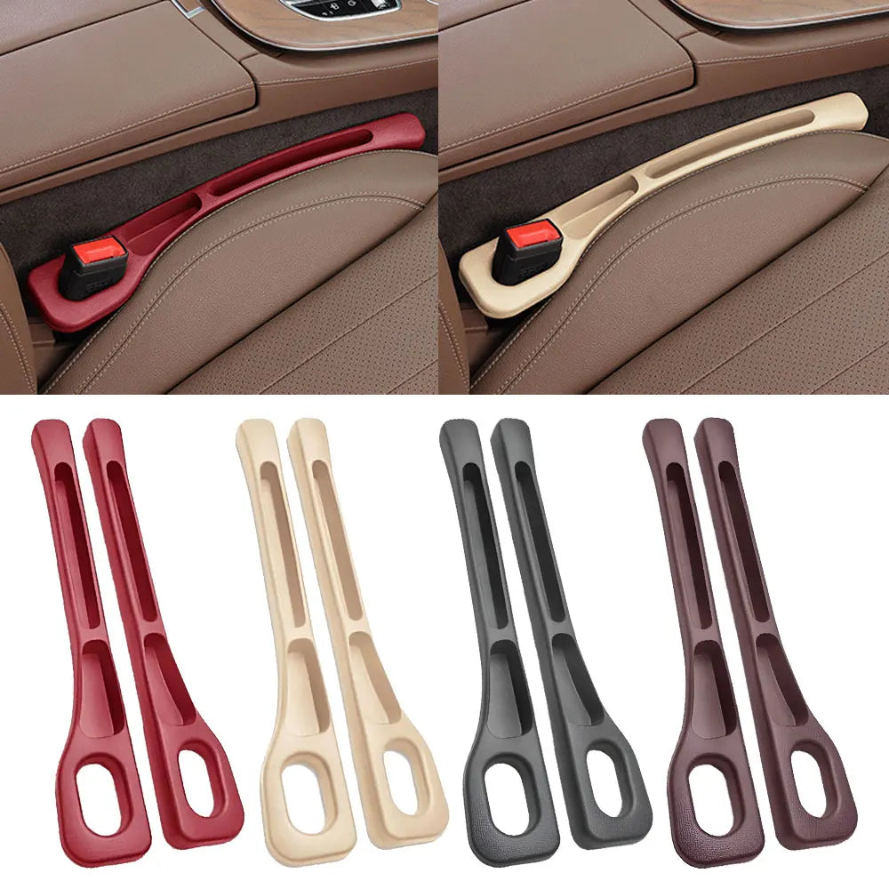 2pcs-Universal Car Seat Gap Filler with Storage
