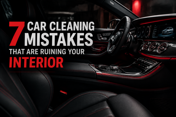 7 Car Cleaning Mistakes That Are Ruining Your Interior