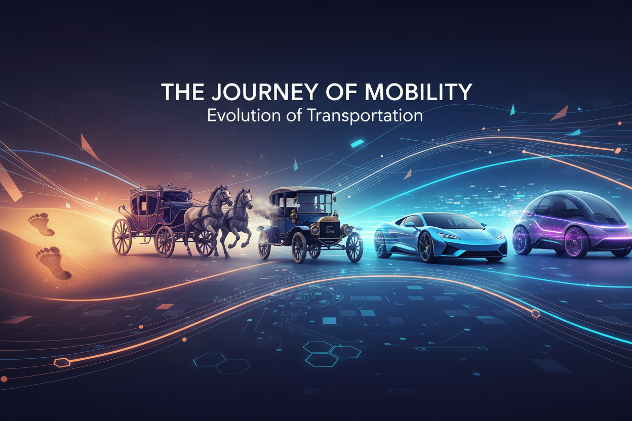 From Footsteps to Self-Driving Cars: The Epic Journey of Transportation