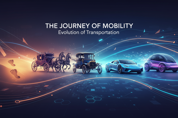From Footsteps to Self-Driving Cars: The Epic Journey of Transportation