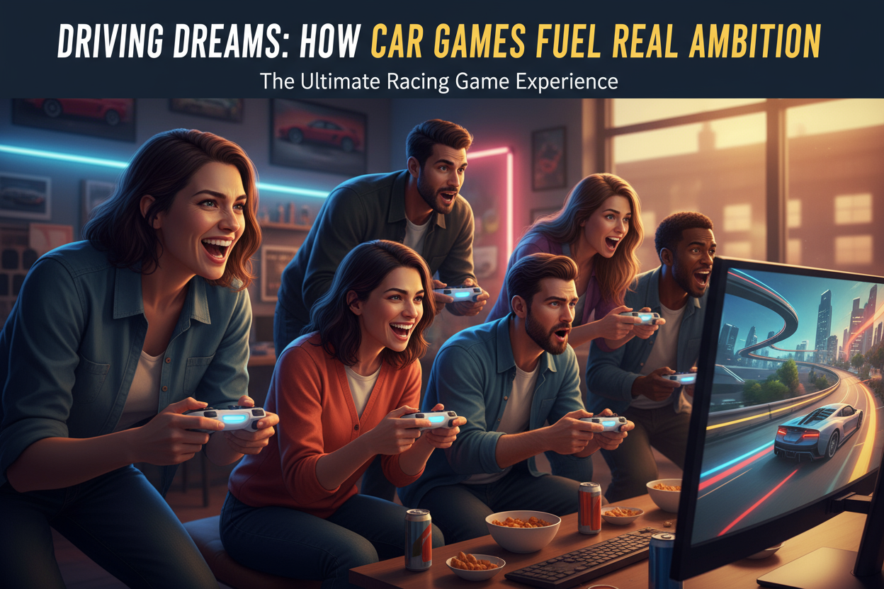 Top 5 Car Video Games That Ignited the Dream to Be Behind the Wheel