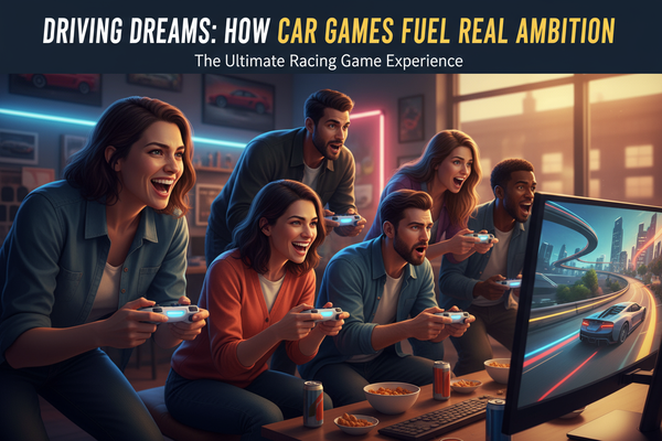 Top 5 Car Video Games That Ignited the Dream to Be Behind the Wheel