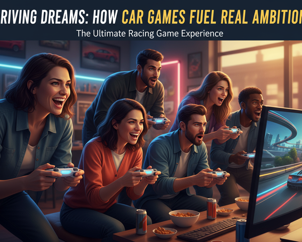 Top 5 Car Video Games That Ignited the Dream to Be Behind the Wheel