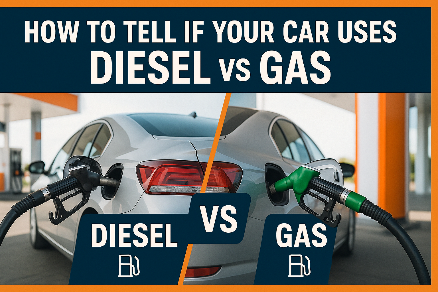 ⛽ How to Tell If Your Car Uses Diesel or Gas