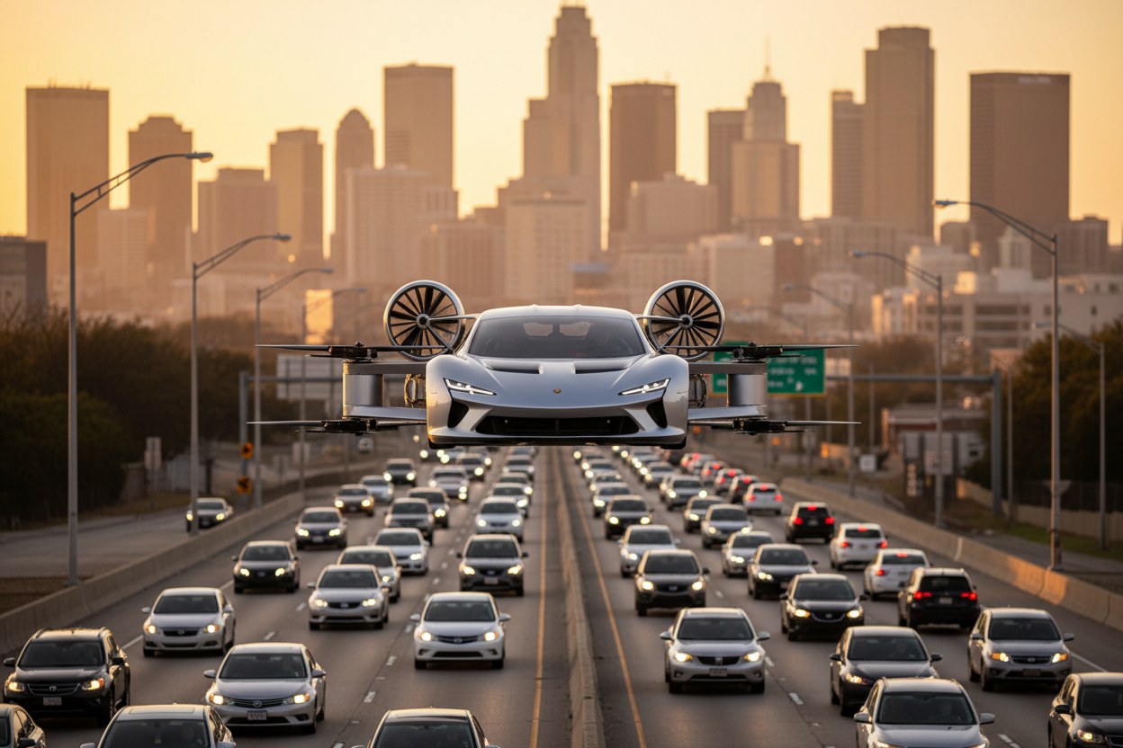 From Flintstones to Flight: Are Flying Cars the Future of Driving?
