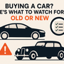 🚗 Buying a Car? Here’s What to Watch For — Old or New