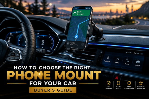How to Choose the Right Phone Mount for Your Car &nbsp (Buyer's Guide)