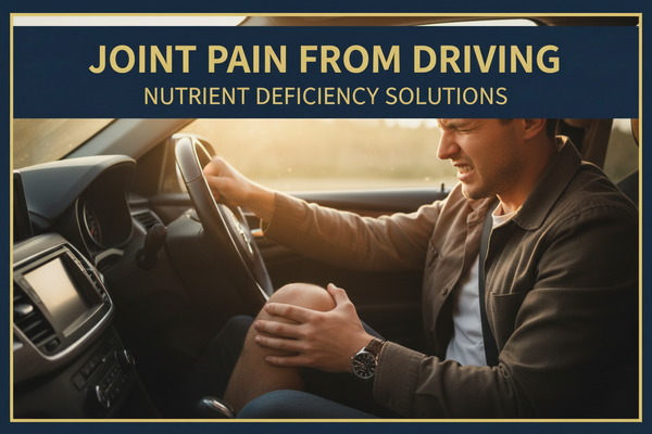 Joint Pain from Driving: Nutrient Deficiency Solutions