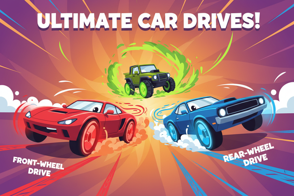 Front-Wheel, Rear-Wheel, or Four-Wheel Drive: What’s the Difference and Why It Matters