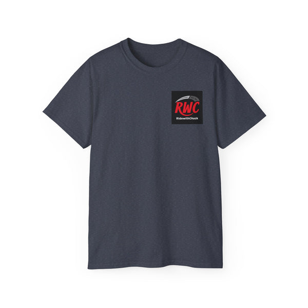 RidewithChuck Unisex Ultra Cotton Tee – Perfect for the Road