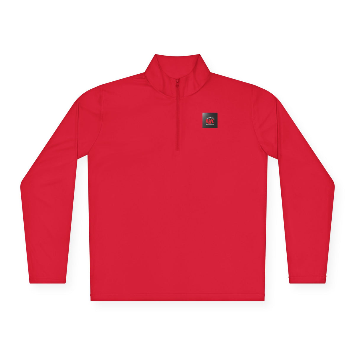 RidewithChuck Unisex Quarter-Zip Pullover - ChuckChallenge Design