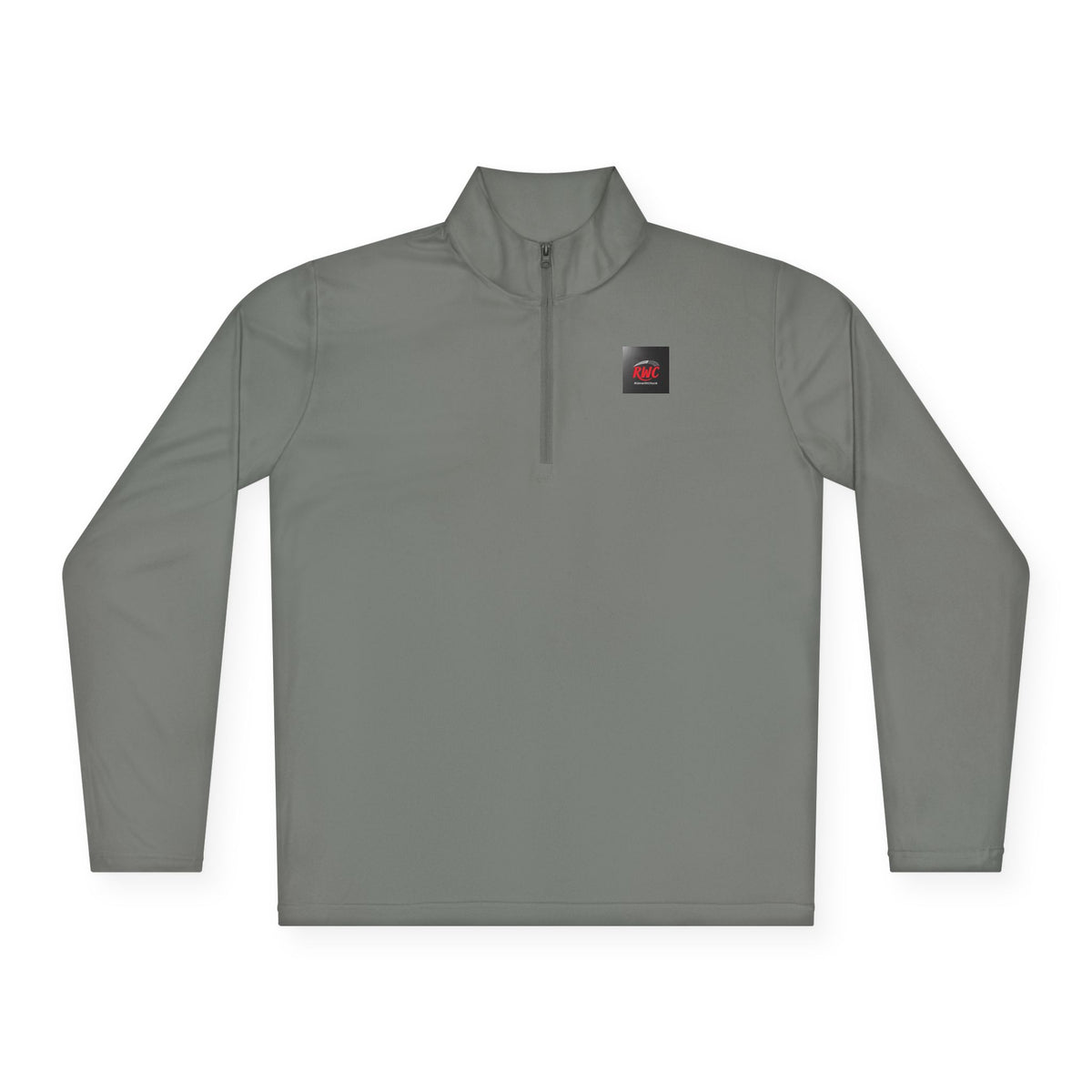 RidewithChuck Unisex Quarter-Zip Pullover - ChuckChallenge Design