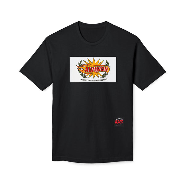 RidewithChuck Alvision T-Shirt — Colorful Ghanaian Regional Map Tee (Back)