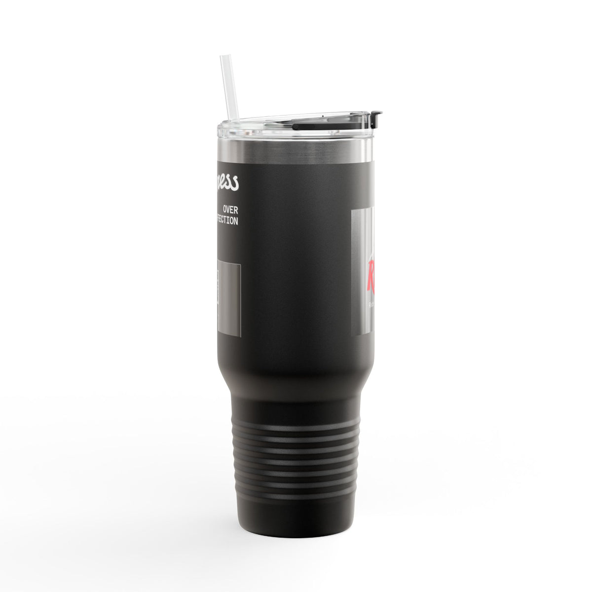 RidewithChuck Stylish Insulated Travel Mug for On-the-Go, Perfect for Coffee Lovers, Great for Camping, Road Trips, Gifts, and Everyday Use