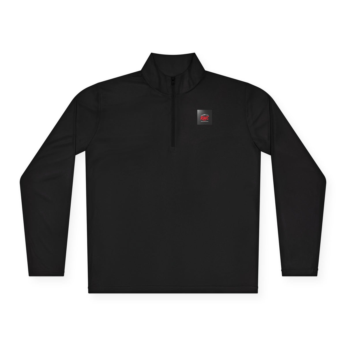 RidewithChuck Unisex Quarter-Zip Pullover - ChuckChallenge Design