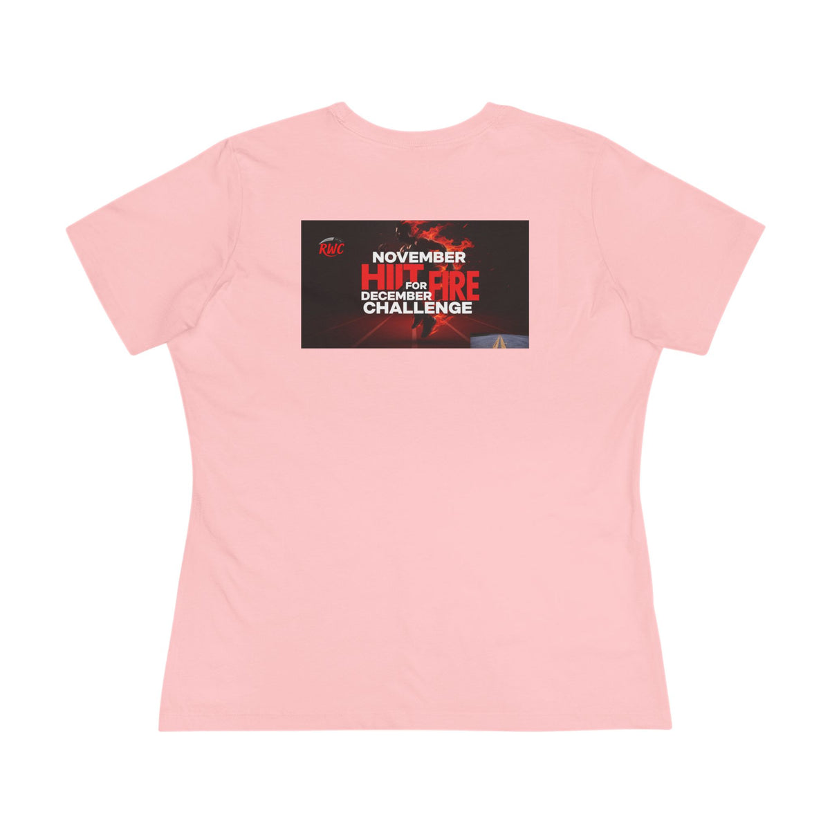 RidewithChuck Active Inspiration Women's Cotton Tee - November Challenge Edition