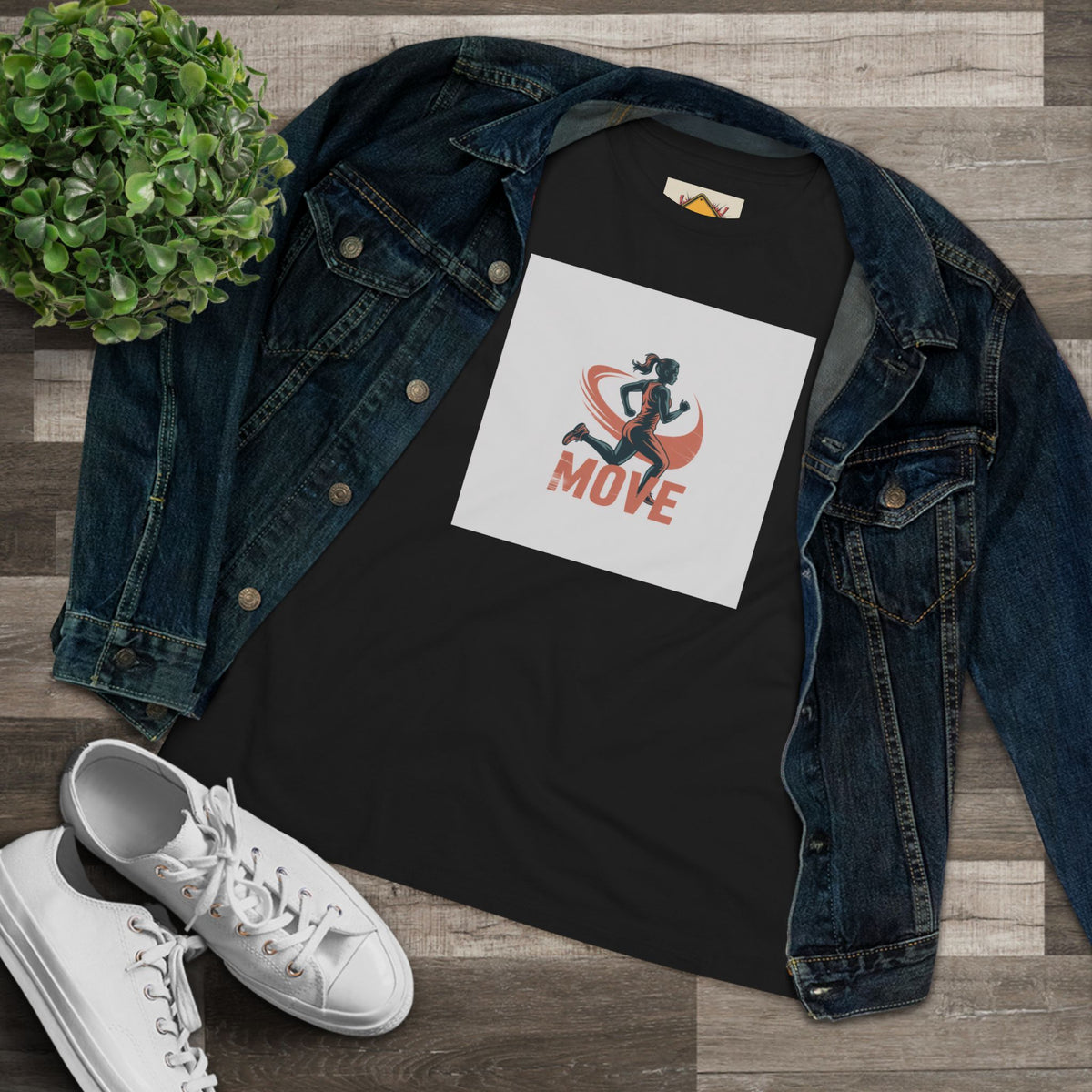 RidewithChuck Active Inspiration Women's Cotton Tee - November Challenge Edition