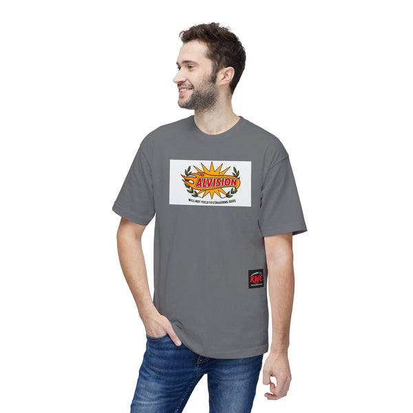 RidewithChuck Alvision T-Shirt — Colorful Ghanaian Regional Map Tee (Back)