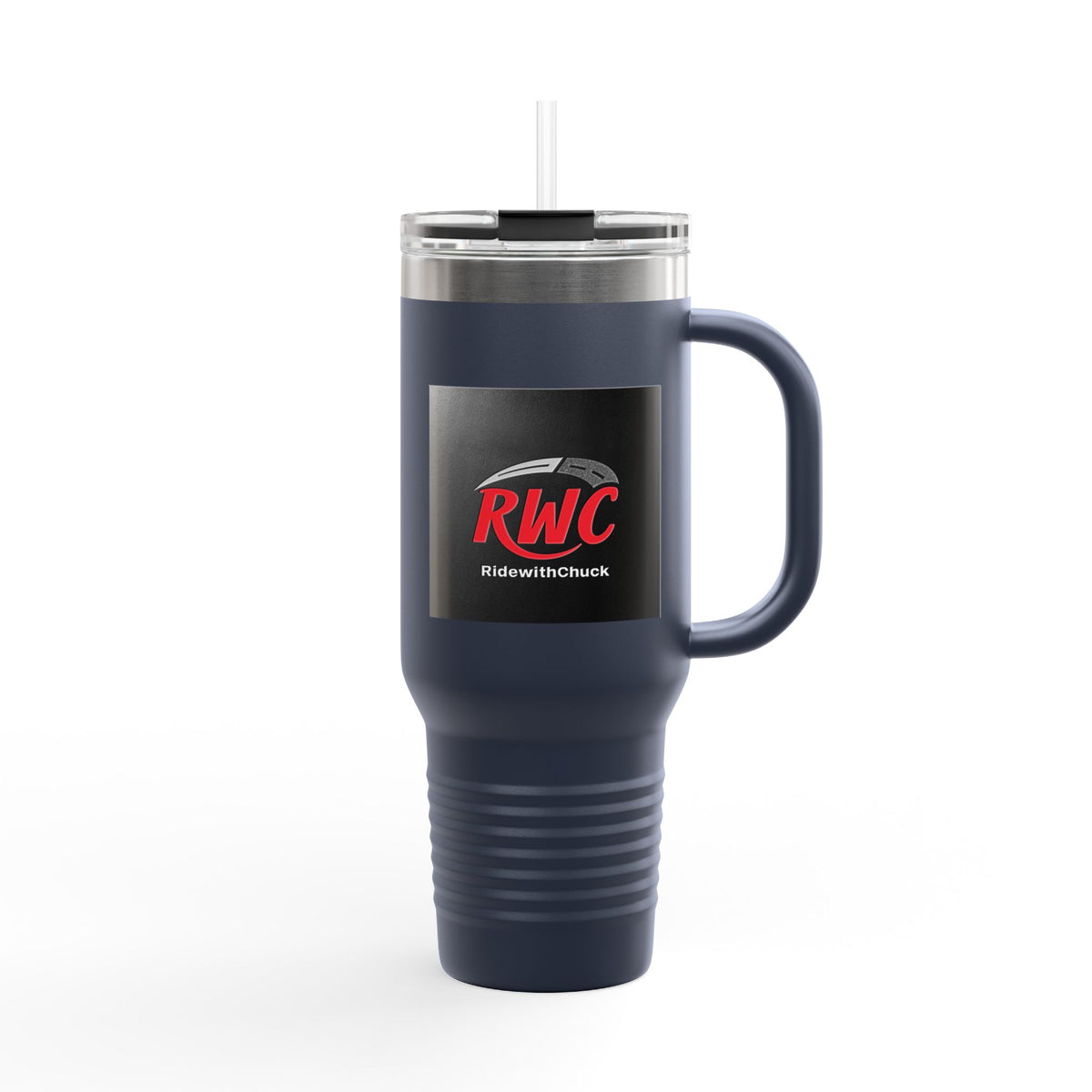 RidewithChuck Stylish Insulated Travel Mug for On-the-Go, Perfect for Coffee Lovers, Great for Camping, Road Trips, Gifts, and Everyday Use