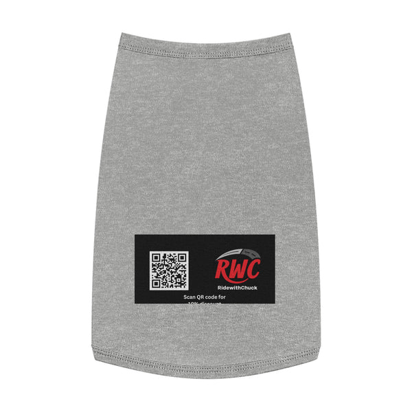 Pet Tank Top for Stylish Pets | Ride Smart Feel Good | Dog Apparel, Summer Fashion, Outdoor Fun, Custom Pet Gear, Pet Gifts