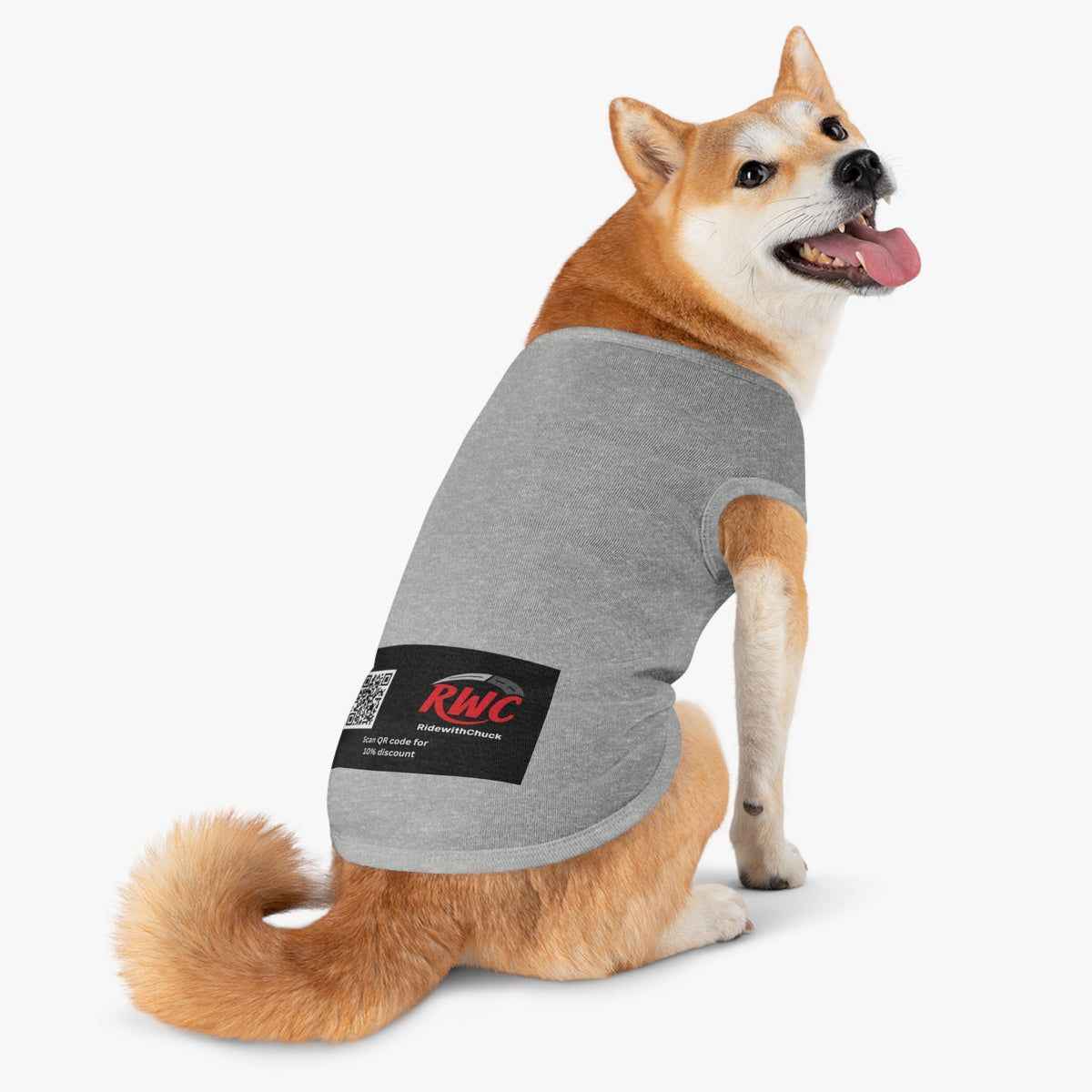 Pet Tank Top for Stylish Pets | Ride Smart Feel Good | Dog Apparel, Summer Fashion, Outdoor Fun, Custom Pet Gear, Pet Gifts