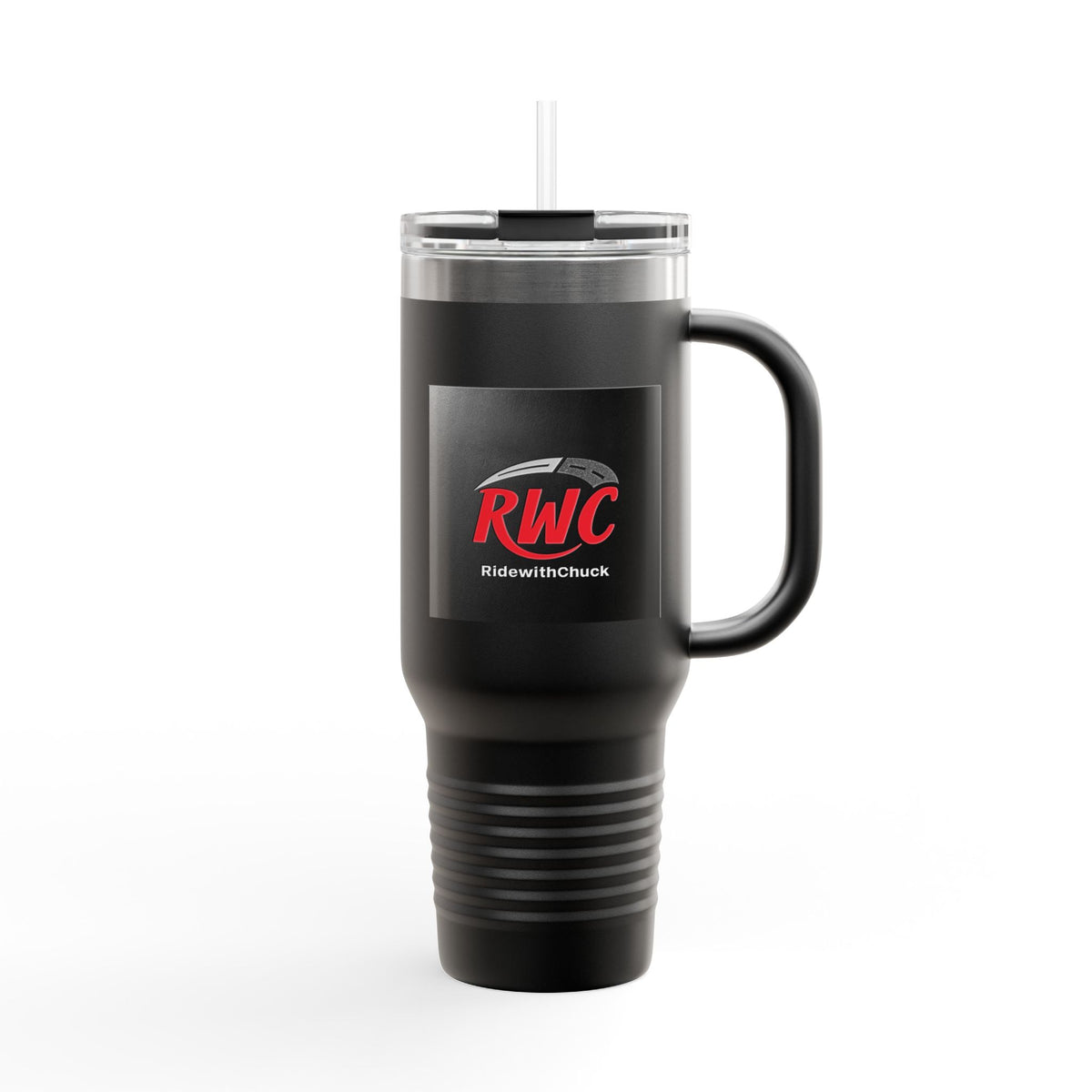 RidewithChuck Stylish Insulated Travel Mug for On-the-Go, Perfect for Coffee Lovers, Great for Camping, Road Trips, Gifts, and Everyday Use