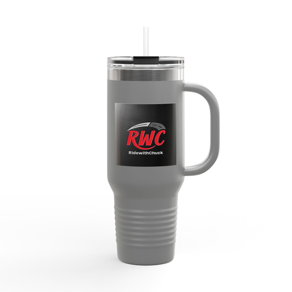 RidewithChuck Stylish Insulated Travel Mug for On-the-Go, Perfect for Coffee Lovers, Great for Camping, Road Trips, Gifts, and Everyday Use