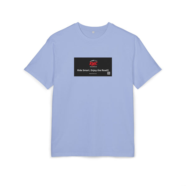 RidewithChuck Vintage Car Unisex Heavy Oversize Tee - Ride Smart, Enjoy the Road