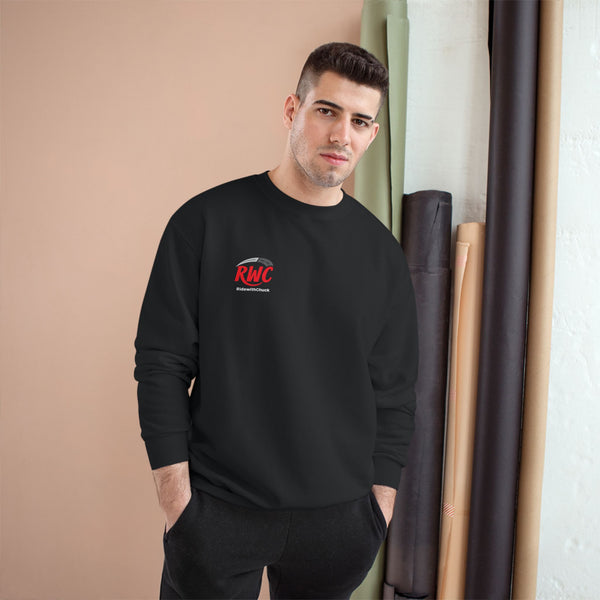 RidewithChuck Vintage Car Interior Champion Sweatshirt – Classic Steering Wheel Crewneck