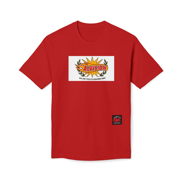 RidewithChuck Alvision T-Shirt — Colorful Ghanaian Regional Map Tee (Back)