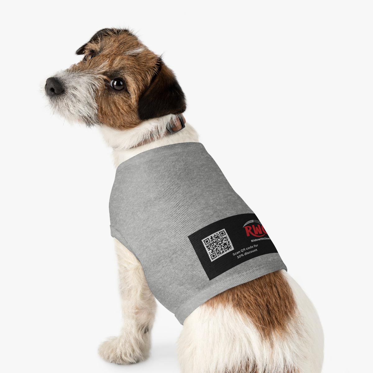 Pet Tank Top for Stylish Pets | Ride Smart Feel Good | Dog Apparel, Summer Fashion, Outdoor Fun, Custom Pet Gear, Pet Gifts