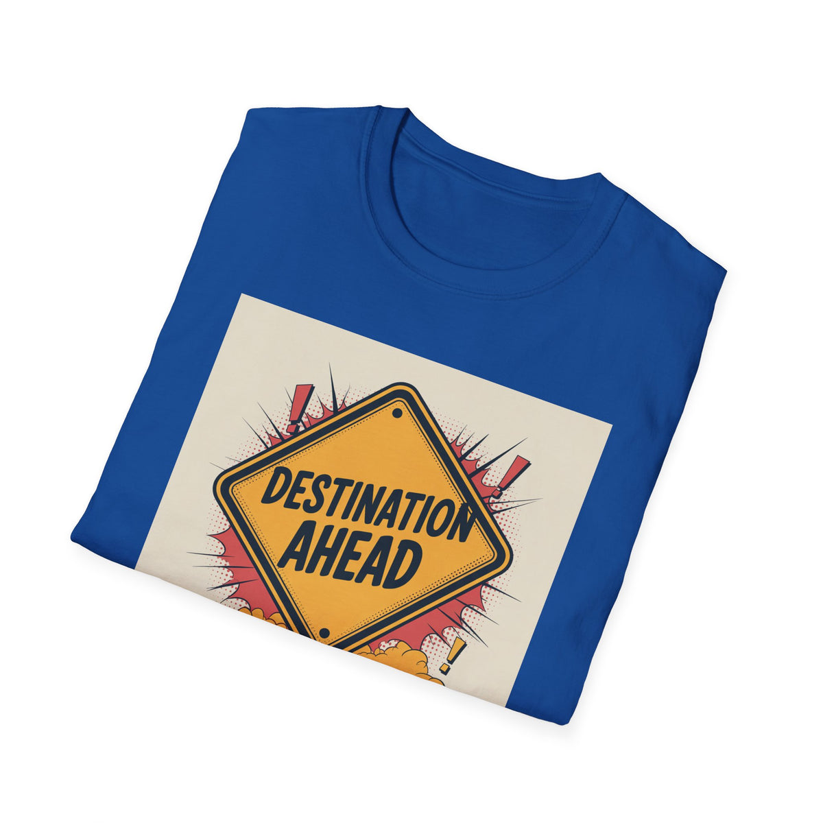 RidewithChuck Destination Ahead Comfort Graphic Unisex T-Shirt