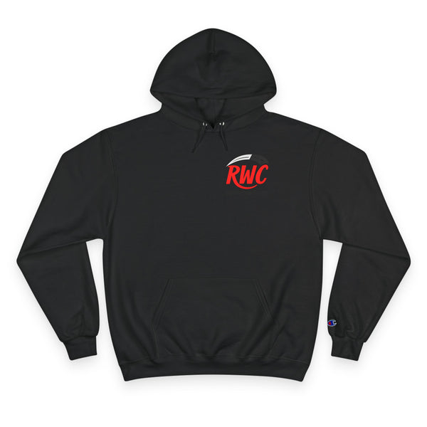 Champion Hoodie - RidewithChuck, Cozy Streetwear, Perfect for Car Enthusiasts, Gift for Him, Everyday Comfort