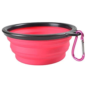 Collapsible Travel Dog & Cat Water Drinking Bowl
