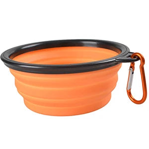 Collapsible Travel Dog & Cat Water Drinking Bowl