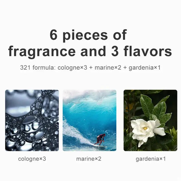 Car Air Freshener – Solid Aroma Vent Clip Diffuser | Long-Lasting Auto Perfume, Parfum Scent Refresher for Car Interior