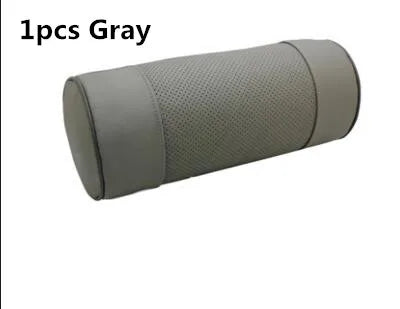 Premium Memory Foam Leather Car Neck Pillow – Cervical Support Headrest Cushion