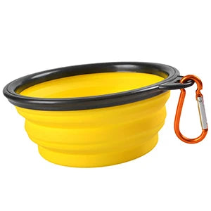 Collapsible Travel Dog & Cat Water Drinking Bowl