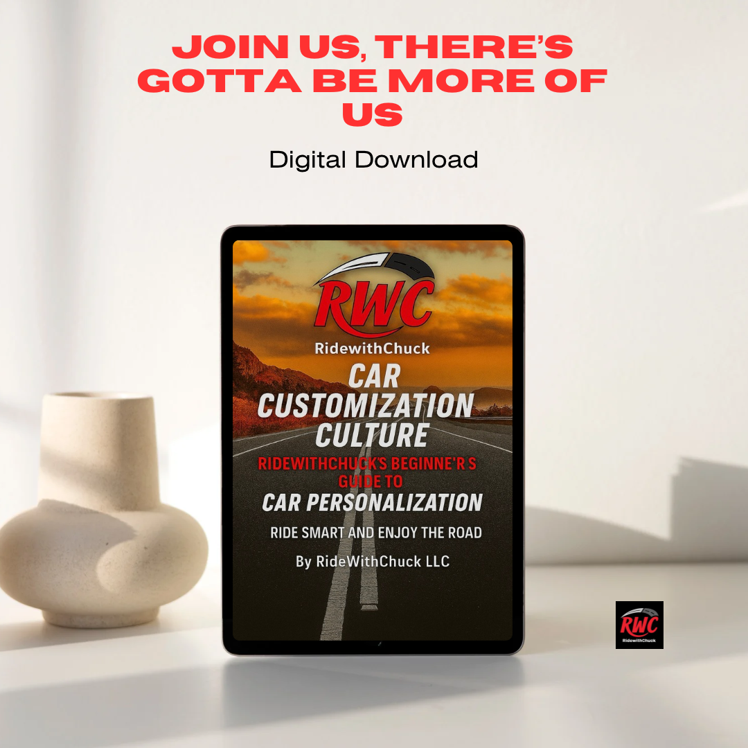 RidewithChuck E-book. Car Customization Culture.