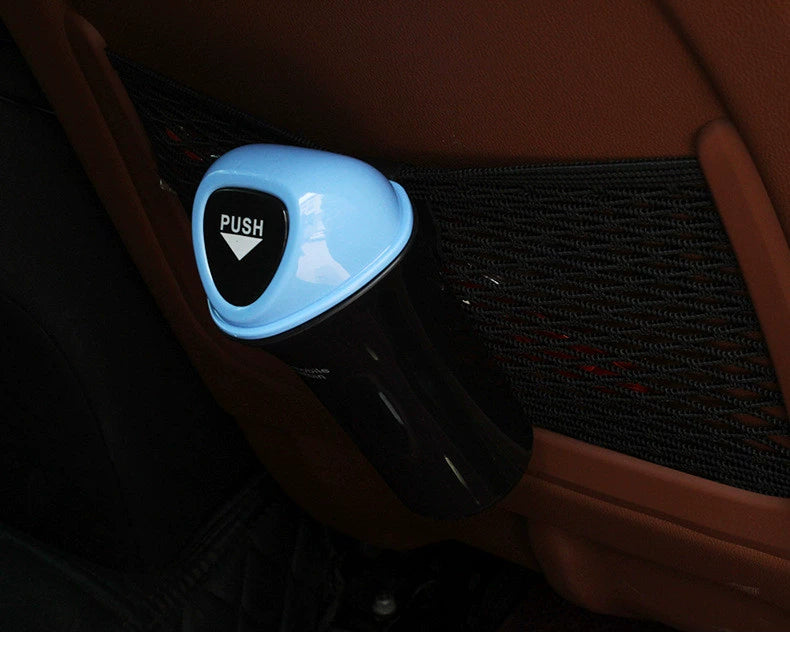 CAR Mini Trash Can Interior Decoration Supplies Multifunctional Storage Box Car Storage Box Car Triangle Trash Can
