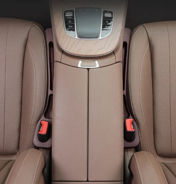 2pcs-Universal Car Seat Gap Filler with Storage