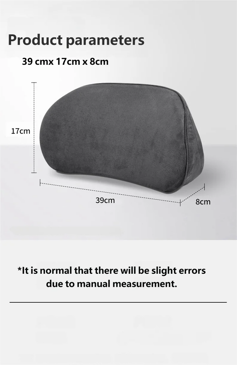 Memory Foam Car Lumbar Support Cushion