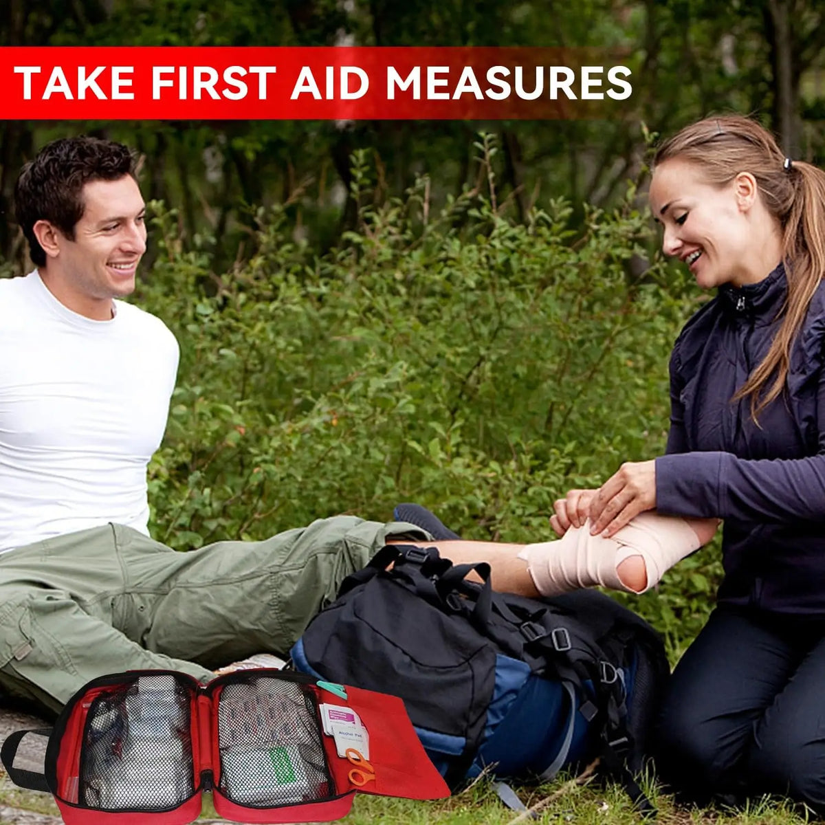 Complete First Aid Kit – Emergency & Survival Supplies