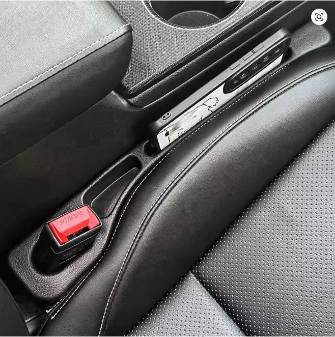 2pcs-Universal Car Seat Gap Filler with Storage