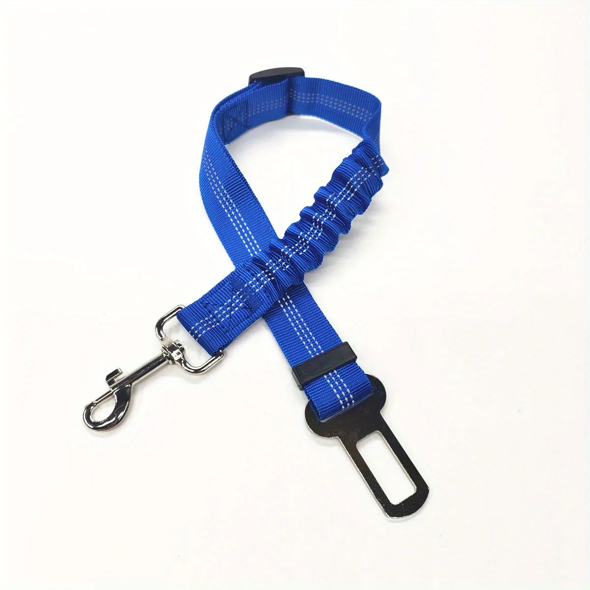 Adjustable Pet Car Seat Belt – Dog & Cat Safety Harness Clip for Vehicles