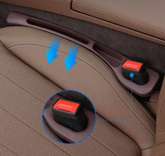 2pcs-Universal Car Seat Gap Filler with Storage