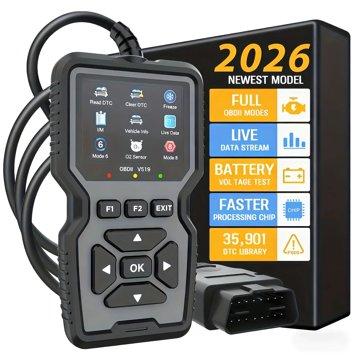 OBD2 Car Scanner & Check Engine Code Reader