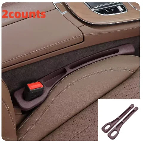 2pcs-Universal Car Seat Gap Filler with Storage