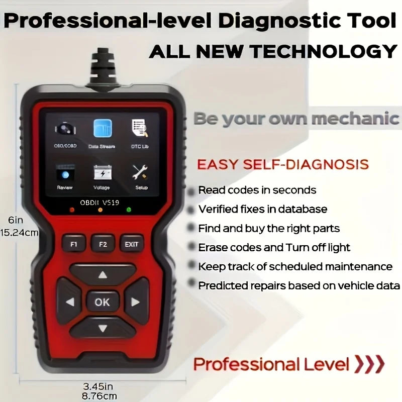 OBD2 Car Scanner & Check Engine Code Reader